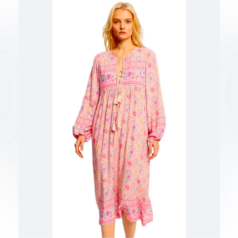 Floral Boho Dress NWOT